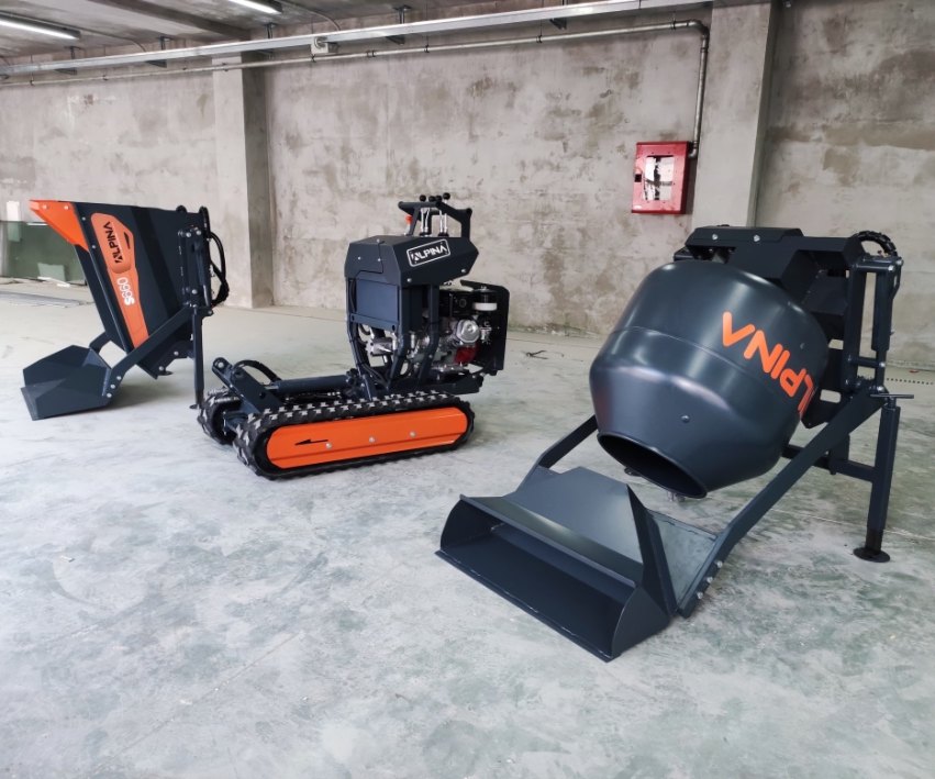 Alpina DUE lavoro in cantiere